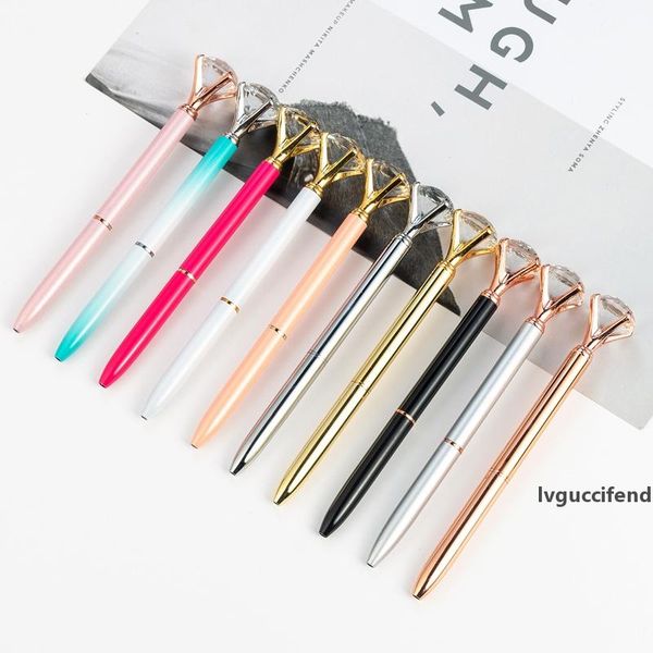 27 colors student pen with large diamond big diamond crystal ballpoint pens school office promotion gift metal gem ballpoint pens bh1260 tqq, Blue;orange
27 colors student pen with large diamond big diamond crystal ballpoint pens school office promotion gift metal gem ballpoint pens bh1260 tqq, Blue;orange