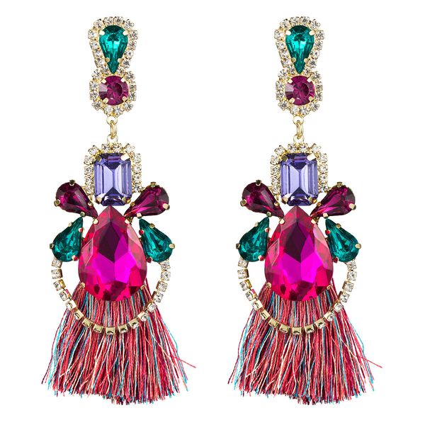 exaggerated water drop-shaped multi-layer diamond rhinestone glass diamond tassel earrings female temperament ear accessories, Golden
exaggerated water drop-shaped multi-layer diamond rhinestone glass diamond tassel earrings female temperament ear accessories, Golden