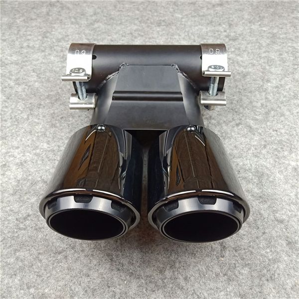 1 piece three layers car exhaust pipe for p-orsche 718 stainless steel black muffler tip
1 piece three layers car exhaust pipe for p-orsche 718 stainless steel black muffler tip