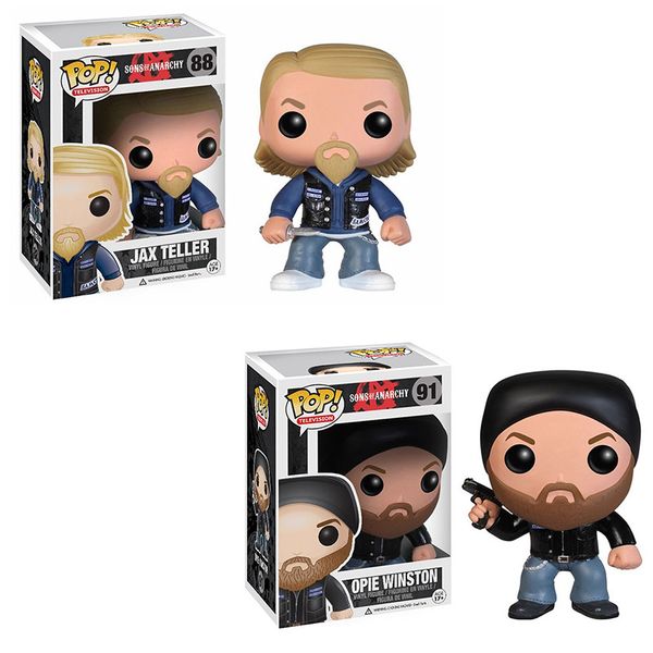 funko pop sons of anarchyes vinyl figure #88 jax teller #91 opie winston collection action figure toys gifts
funko pop sons of anarchyes vinyl figure #88 jax teller #91 opie winston collection action figure toys gifts