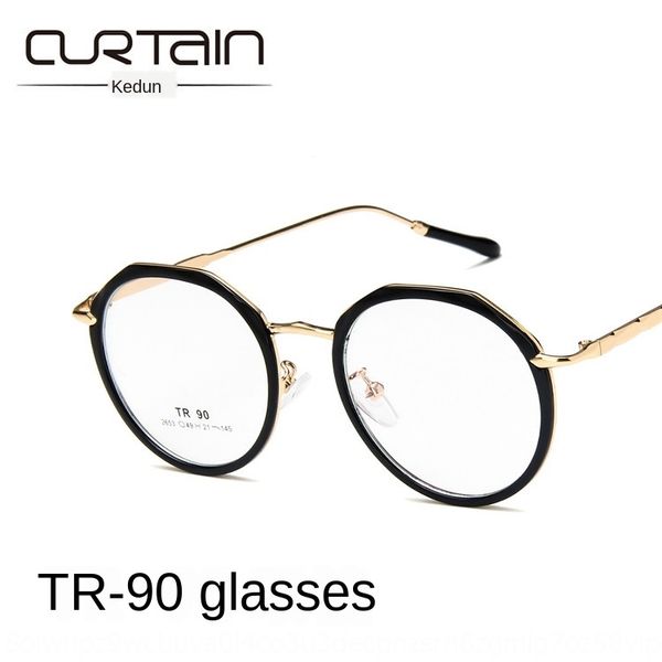 new polygon myopia tr90 plain 2653 with myopia glasses frame korean style student glasses frame, Silver
new polygon myopia tr90 plain 2653 with myopia glasses frame korean style student glasses frame, Silver