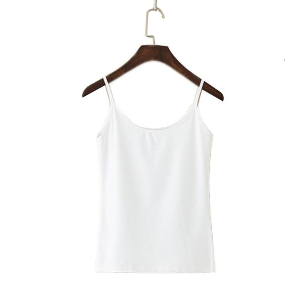 cotton tank women summer casual camisoles womens t shirt spaghetti strap cropped vest female camis fashion synthetic, White
cotton tank women summer casual camisoles womens t shirt spaghetti strap cropped vest female camis fashion synthetic, White