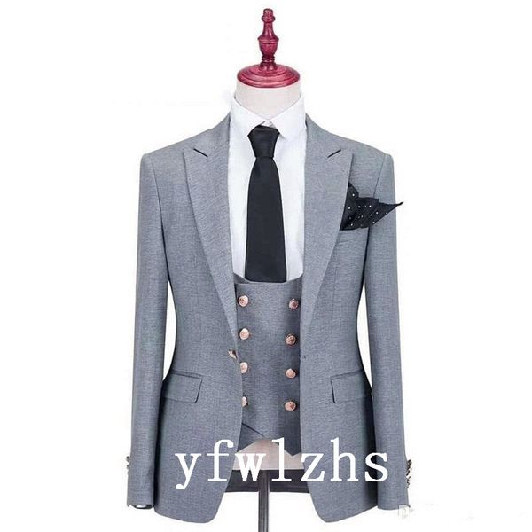 classic peak lapel tuxedos groom wedding men suits mens wedding suits tuxedo costumes de pour hommes men(jacket+pants+tie+vest) w164, Black;gray
classic peak lapel tuxedos groom wedding men suits mens wedding suits tuxedo costumes de pour hommes men(jacket+pants+tie+vest) w164, Black;gray