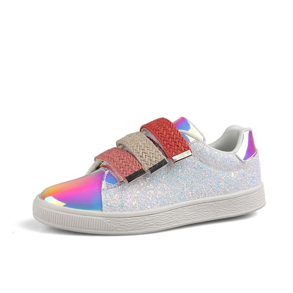 new fashion wild mirror magic laser casual women's shoes non-slip rubber bottom comfortable flat shoes simple ladies shoe, Black
new fashion wild mirror magic laser casual women's shoes non-slip rubber bottom comfortable flat shoes simple ladies shoe, Black