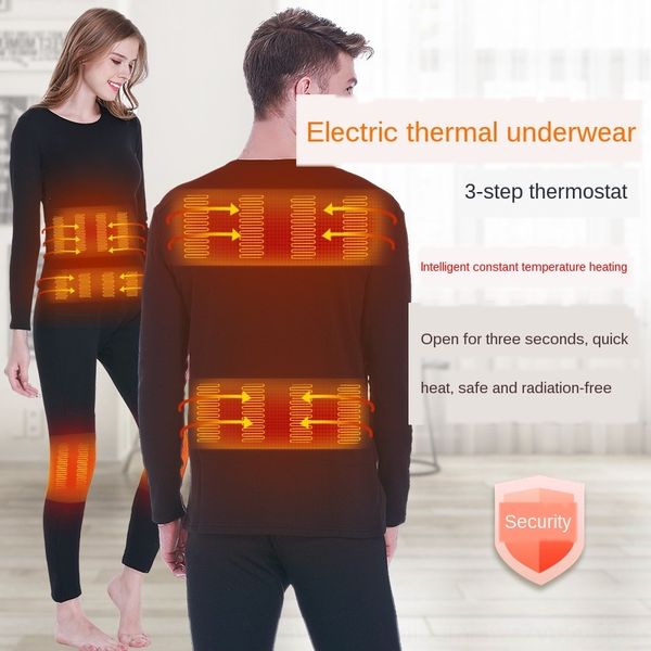 jx2pd electric underwear and clothes thermal underwear set velvet thickened men's and women's usb rechargeable autumn clothes autu, Black;brown
jx2pd electric underwear and clothes thermal underwear set velvet thickened men's and women's usb rechargeable autumn clothes autu, Black;brown