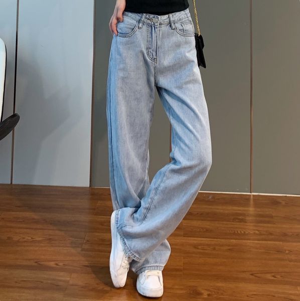 e-baihui 2022 womans blue jeans wide opening trousers woman can be dragged to show temperament jeans ladies
e-baihui 2022 womans blue jeans wide opening trousers woman can be dragged to show temperament jeans ladies