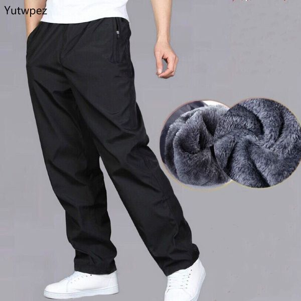 men's pants sweatpant trousers autumn winter plus velvet warm quick-drying loose straight summer wear-resistant waterproof pant, Black
men's pants sweatpant trousers autumn winter plus velvet warm quick-drying loose straight summer wear-resistant waterproof pant, Black