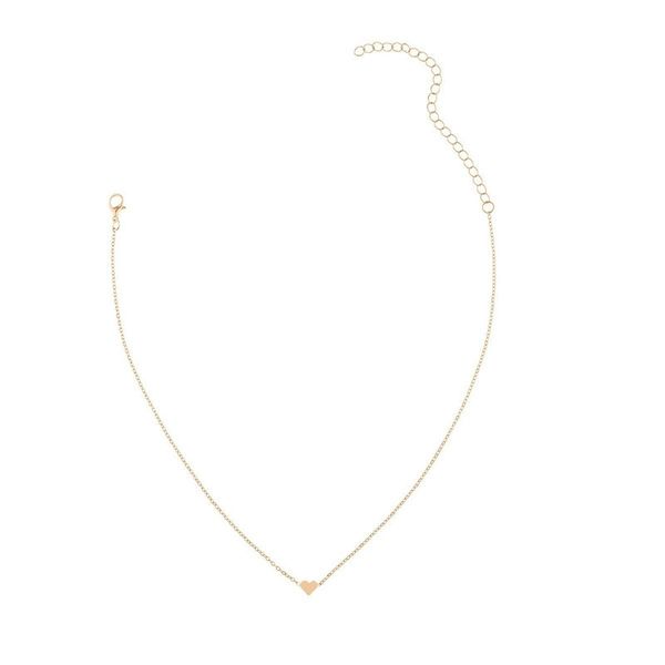 heart necklace jewelry simple wild heart necklace female love pendant neck chain clavicle chain choker, Silver
heart necklace jewelry simple wild heart necklace female love pendant neck chain clavicle chain choker, Silver