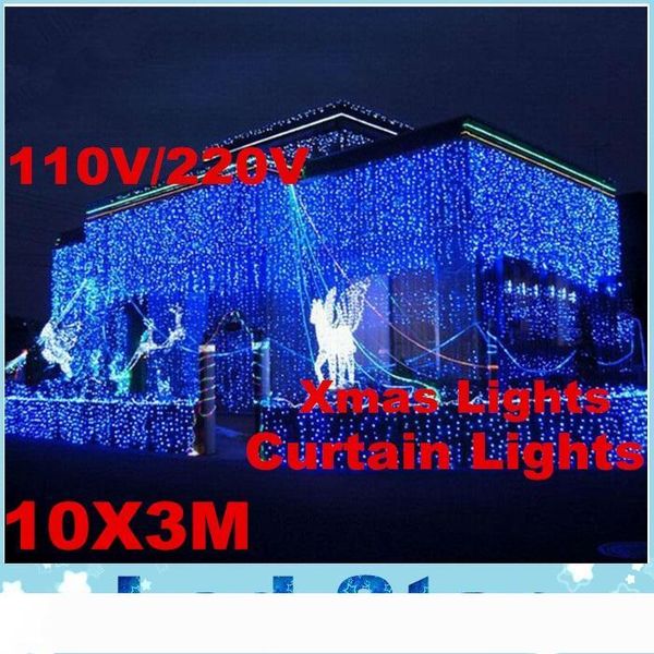 rgb 10mx3m led curtain light outdoor christmas string fairy lights wedding backgrounds party ball l shows decoration 220v 110v
rgb 10mx3m led curtain light outdoor christmas string fairy lights wedding backgrounds party ball l shows decoration 220v 110v