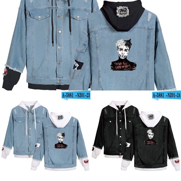 2019 american rapper xxx tentacion trendy women's denim 2019 american rapper xxx tentacion trendy coat women's denim coat, Black;brown
2019 american rapper xxx tentacion trendy women's denim 2019 american rapper xxx tentacion trendy coat women's denim coat, Black;brown