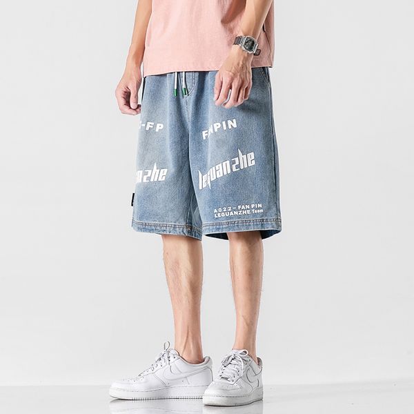 men streetwear blue jeans shorts summer 2020 elastic waist jogger mens korean fashions printed denim shorts plus size 5xl
men streetwear blue jeans shorts summer 2020 elastic waist jogger mens korean fashions printed denim shorts plus size 5xl