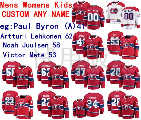 montreal canadiens jersey paul byron jersey artturi lehkonen noah juulsen victor mete men red white hockey jerseys custom stitched, Black;red
montreal canadiens jersey paul byron jersey artturi lehkonen noah juulsen victor mete men red white hockey jerseys custom stitched, Black;red