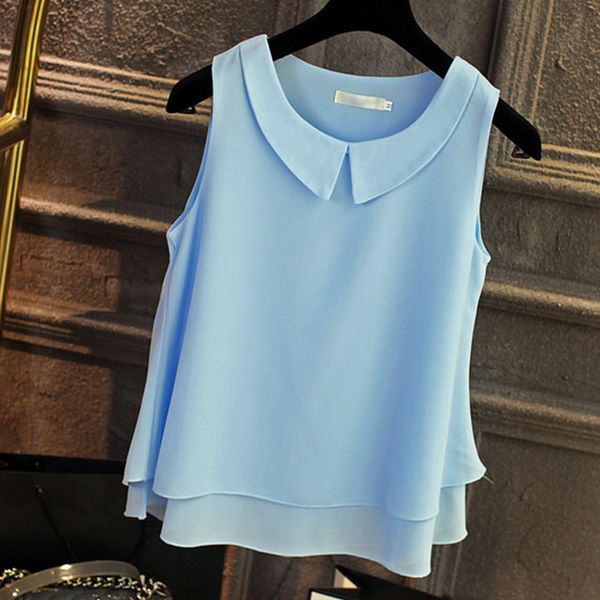women's blouses & shirts 5xl chiffon elegant turn down collar women large size solid o neck summer sleeveless female 2021 sweet ladies, White
women's blouses & shirts 5xl chiffon elegant turn down collar women large size solid o neck summer sleeveless female 2021 sweet ladies, White
