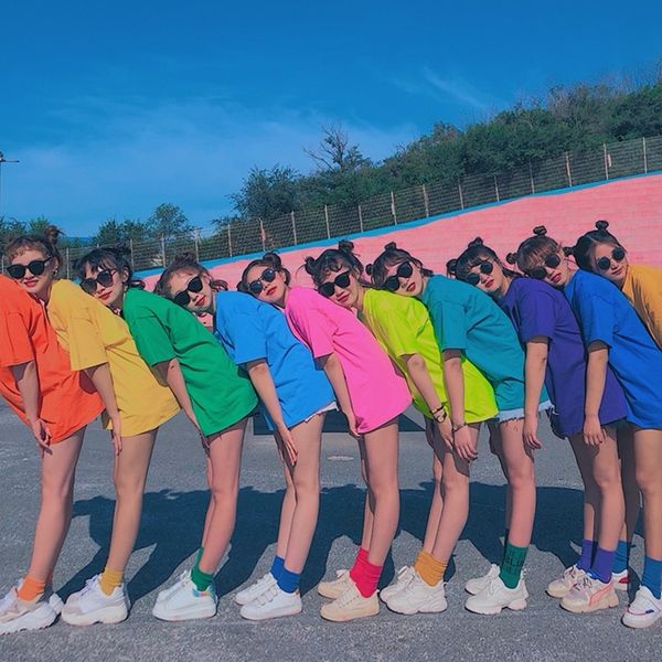 solid color loose hip hop student 2020 new korean style round neck group wear short t-shirt t-shirt sleeve, White
solid color loose hip hop student 2020 new korean style round neck group wear short t-shirt t-shirt sleeve, White