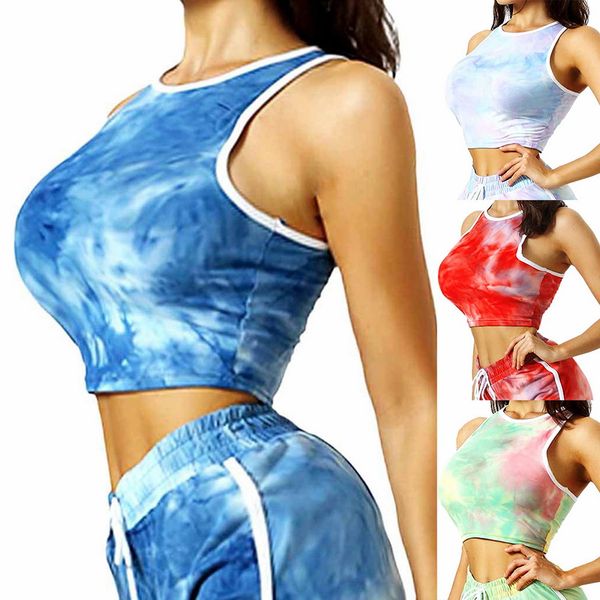 yoga outfits 2021 women sport suit 2 piece set neon tie dye biker shorts workout tracksuit summer outfit ladies running, White;red
yoga outfits 2021 women sport suit 2 piece set neon tie dye biker shorts workout tracksuit summer outfit ladies running, White;red