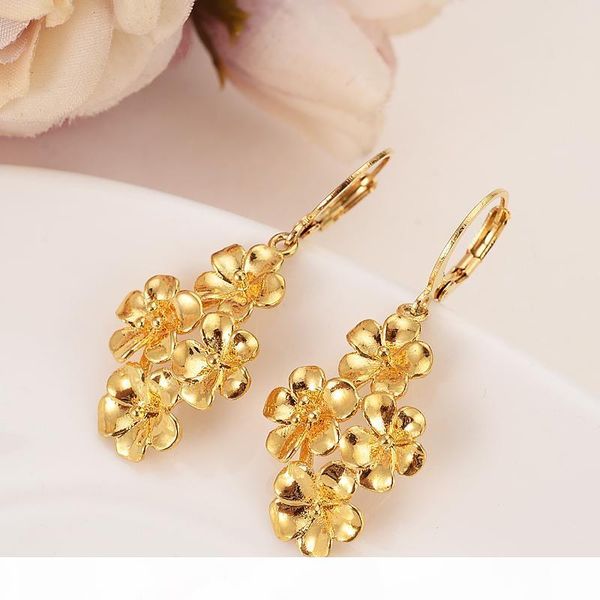 r 4 golden flowers assembled beautiful 24 k fine gold filled flower set jewelry pendant chain earrings bride wedding bijoux giftd, Silver
r 4 golden flowers assembled beautiful 24 k fine gold filled flower set jewelry pendant chain earrings bride wedding bijoux giftd, Silver