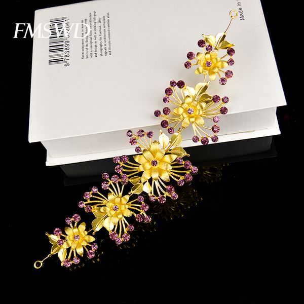 elegant gold color purple flower wedding headband tiara bridal hair accessories handmade color headpiece women hair jewelry, Golden;silver
elegant gold color purple flower wedding headband tiara bridal hair accessories handmade color headpiece women hair jewelry, Golden;silver