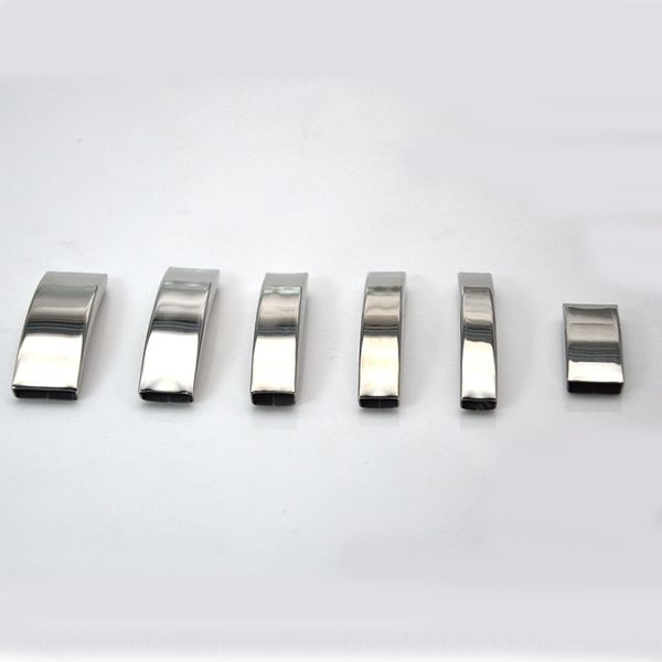 standard 10*3 titanium accessories bracelet steel covered stainless steel accessories bracelet leather rope buckle, Silver
standard 10*3 titanium accessories bracelet steel covered stainless steel accessories bracelet leather rope buckle, Silver
