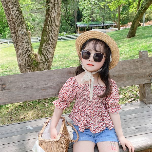 tao.catkids 2020 new girl's court wind bubble sleeve square collar floral shirt lotus leaf chiffon shirt, White;black
tao.catkids 2020 new girl's court wind bubble sleeve square collar floral shirt lotus leaf chiffon shirt, White;black