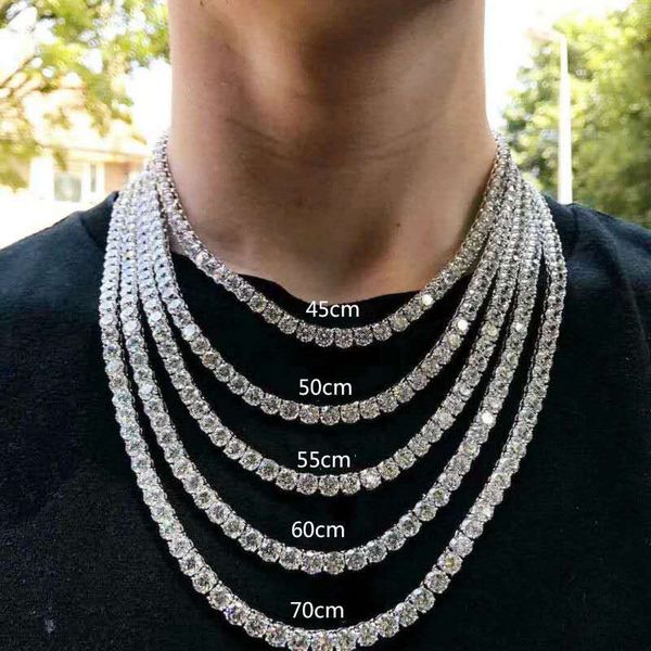 2020 hip hop full diamond necklace designer hipster single row tennis necklace luxury atmosphere necklace ing, Black
2020 hip hop full diamond necklace designer hipster single row tennis necklace luxury atmosphere necklace ing, Black