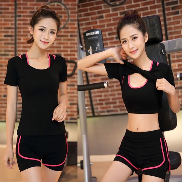 uiio2 new summer gym clothing sports suit women's three-piece set clothes yoga clothes shorts yoga suit modal running slimming anti-exp, White;red
uiio2 new summer gym clothing sports suit women's three-piece set clothes yoga clothes shorts yoga suit modal running slimming anti-exp, White;red