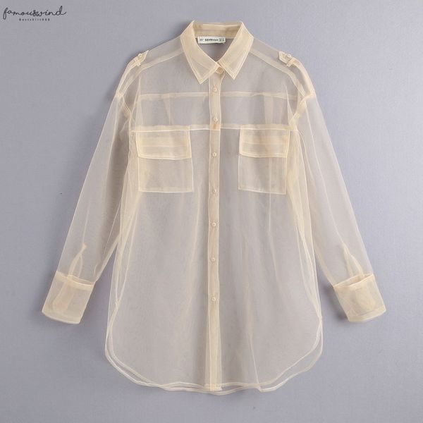 air condition shirt blouse summer 2020 new fashion transparent mesh see through blusa modern lady sunscreen long shirts, White
air condition shirt blouse summer 2020 new fashion transparent mesh see through blusa modern lady sunscreen long shirts, White