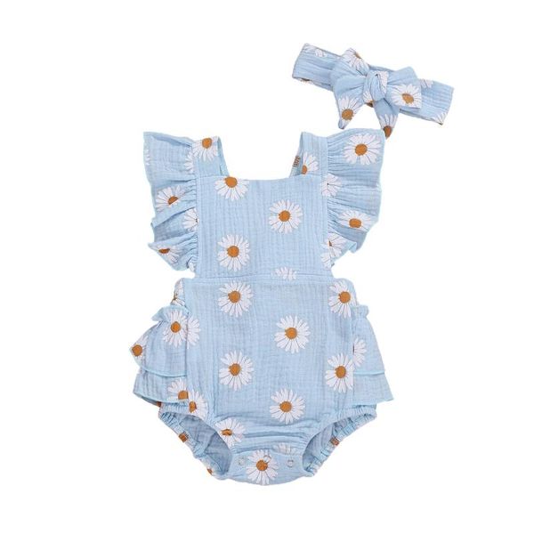 rompers emmababy baby girl floral printed ruffled bodysuit with headband playsuit jumpsuit 2pcs outfits, Blue
rompers emmababy baby girl floral printed ruffled bodysuit with headband playsuit jumpsuit 2pcs outfits, Blue
