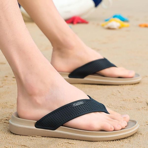 flip-flops men shoes summer brand design flat bottom sandals seaside vacation beach flip-flops non-slip sandals, Black
flip-flops men shoes summer brand design flat bottom sandals seaside vacation beach flip-flops non-slip sandals, Black