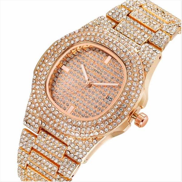 2020 womens mens luxe watches fashion full diamonds sapphire stainless steel quartz watches wristwatches with calendar 05, Slivery;brown
2020 womens mens luxe watches fashion full diamonds sapphire stainless steel quartz watches wristwatches with calendar 05, Slivery;brown
