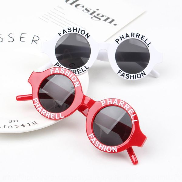 baby 2020 new letter sun sun round frame boys and girls sun glasses korean style personalized children uv-resistant glasses, Blue
baby 2020 new letter sun sun round frame boys and girls sun glasses korean style personalized children uv-resistant glasses, Blue