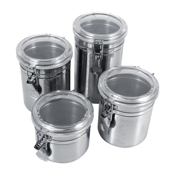 storage bottles & jars home 4 sizes stainless steel container bottle sugar coffee beans canister for kitchen box
storage bottles & jars home 4 sizes stainless steel container bottle sugar coffee beans canister for kitchen box