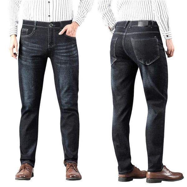 ripped jeans for men's fashion casual business jeans straight trousers cotton pants vaqueros hombre rectos#g2, Blue
ripped jeans for men's fashion casual business jeans straight trousers cotton pants vaqueros hombre rectos#g2, Blue