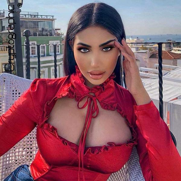 криптографическая sexy блузы для женщин выдалбливают открытый бюст рюшами шея с длинным рукавом топы рубашки кадрированные женская мода stre, White
криптографическая sexy блузы для женщин выдалбливают открытый бюст рюшами шея с длинным рукавом топы рубашки кадрированные женская мода stre, White