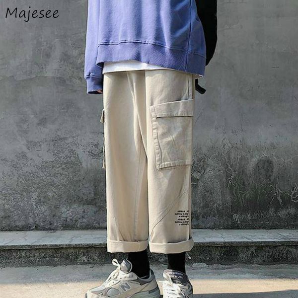 men's pants casual cargo men pockets leisure loose letter printed chic trendy mens all-match streetwear full length harajuku ulzzang, Black
men's pants casual cargo men pockets leisure loose letter printed chic trendy mens all-match streetwear full length harajuku ulzzang, Black
