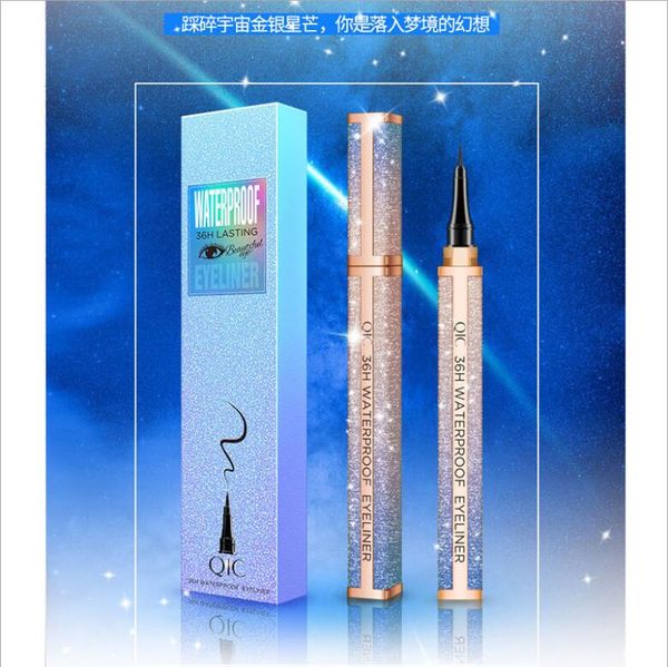 waterproof qic starry sky eyeliner pencil 24 hours long-lasting liquid black eye liner pen non-blooming makeup tools factroy direct sale
waterproof qic starry sky eyeliner pencil 24 hours long-lasting liquid black eye liner pen non-blooming makeup tools factroy direct sale