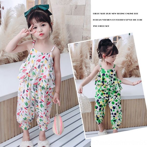 h girl suit 2 020 summer clothes new children's clothes baby floral net red two-piece suit children's korean fashion style 2
h girl suit 2 020 summer clothes new children's clothes baby floral net red two-piece suit children's korean fashion style 2
