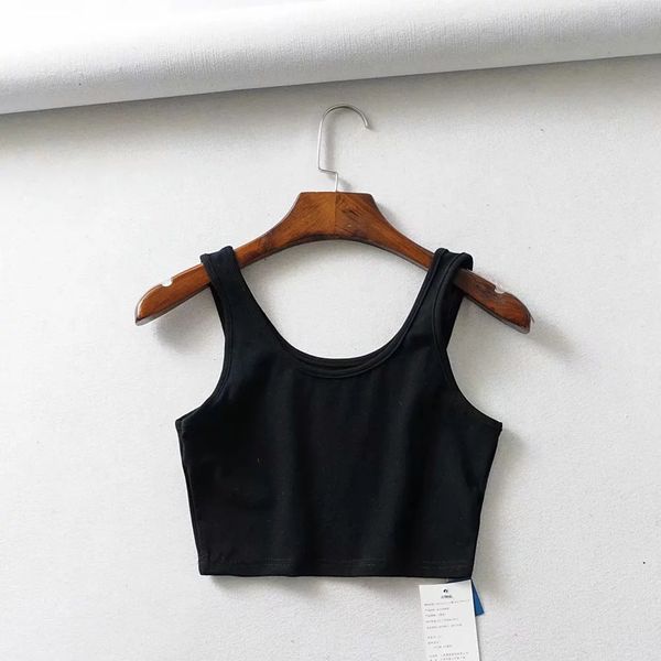 blackday new women summer crop sleeveless short cotton u collar knitted bar for women, White
blackday new women summer crop sleeveless short cotton u collar knitted bar for women, White