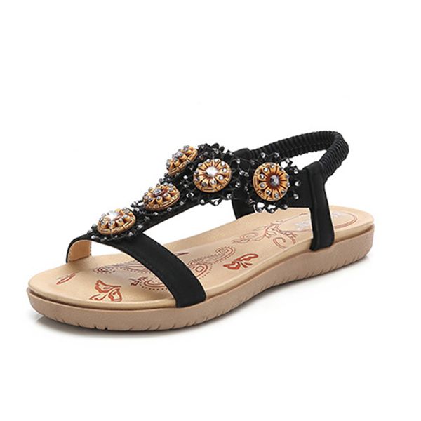 2020 summer bohemian sandals women crystal female shoes flat beach shoes for ladies sandal casual women sandals x9x2079, Black
2020 summer bohemian sandals women crystal female shoes flat beach shoes for ladies sandal casual women sandals x9x2079, Black