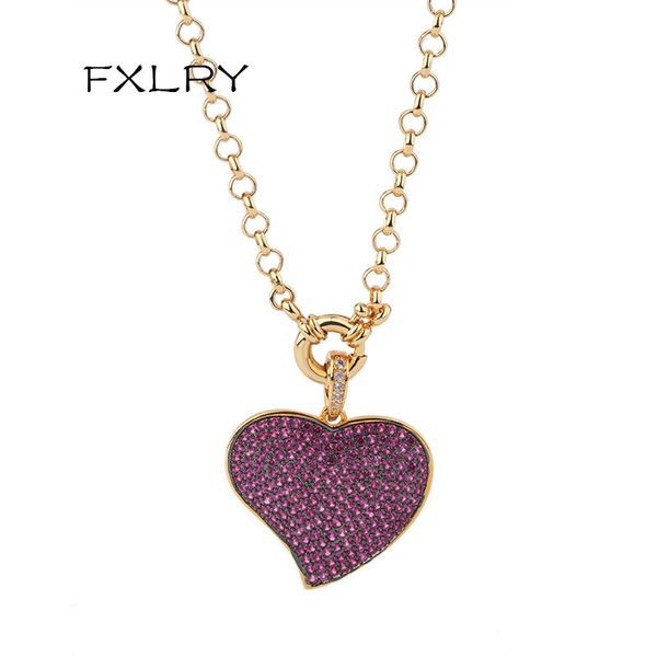fxlry elegant creative fashion colorful zircon heart shape vintage pendant necklaces unique lady jewelry, Silver
fxlry elegant creative fashion colorful zircon heart shape vintage pendant necklaces unique lady jewelry, Silver