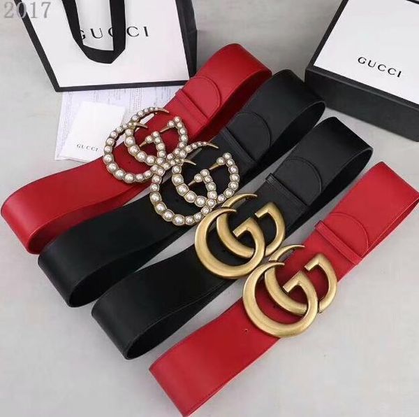 stylish pearl leather belt for female designer 7cm luxury belt second layer cowhide gift box, Black;brown
stylish pearl leather belt for female designer 7cm luxury belt second layer cowhide gift box, Black;brown