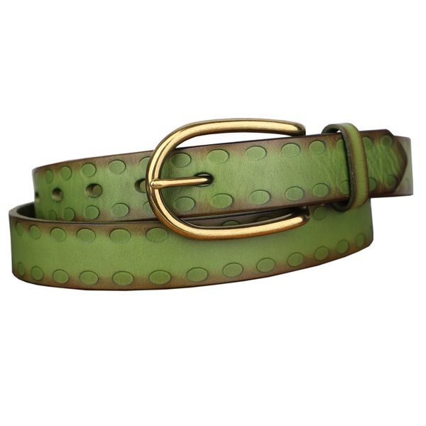 belts for women green fashion wild casual pin buckle leather jeans belt european and american-style personality tide, Black;brown
belts for women green fashion wild casual pin buckle leather jeans belt european and american-style personality tide, Black;brown