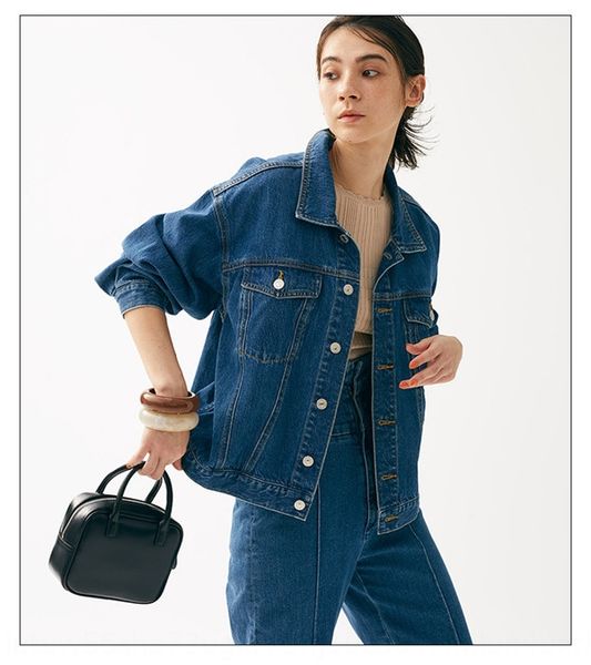 3tn0v wzfs spring and summer new all-match loose off-shoulder back button lapel denim wzfs spring and summer new all-match loose off-shoulde, Black;brown
3tn0v wzfs spring and summer new all-match loose off-shoulder back button lapel denim wzfs spring and summer new all-match loose off-shoulde, Black;brown