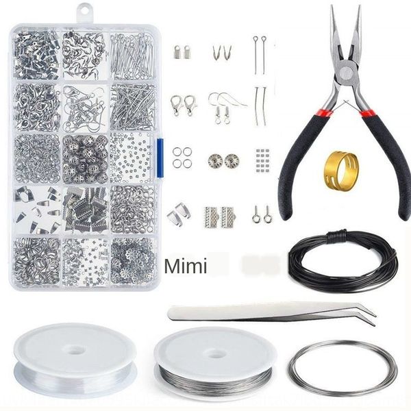15 tool accessories manual tools grid accessories combination set opening closed ring lobster buckle ring manual tool pliers, Silver
15 tool accessories manual tools grid accessories combination set opening closed ring lobster buckle ring manual tool pliers, Silver