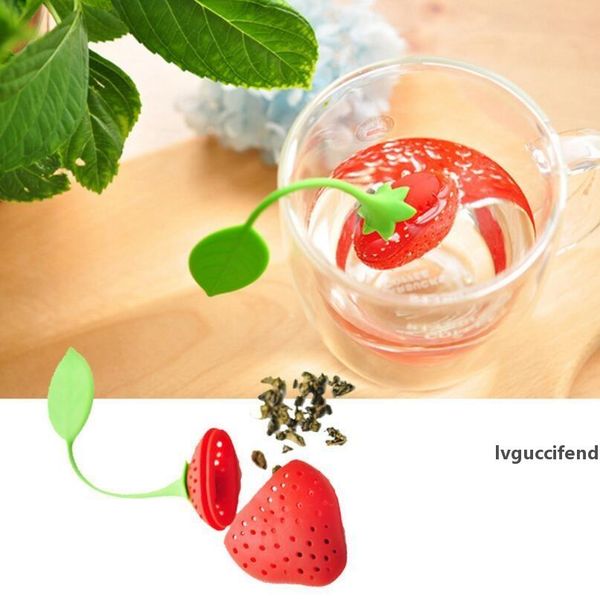 strawberry shaped silicone tea filter bag silicone tea infuser strainer home kitchen tea tool lx3355
strawberry shaped silicone tea filter bag silicone tea infuser strainer home kitchen tea tool lx3355