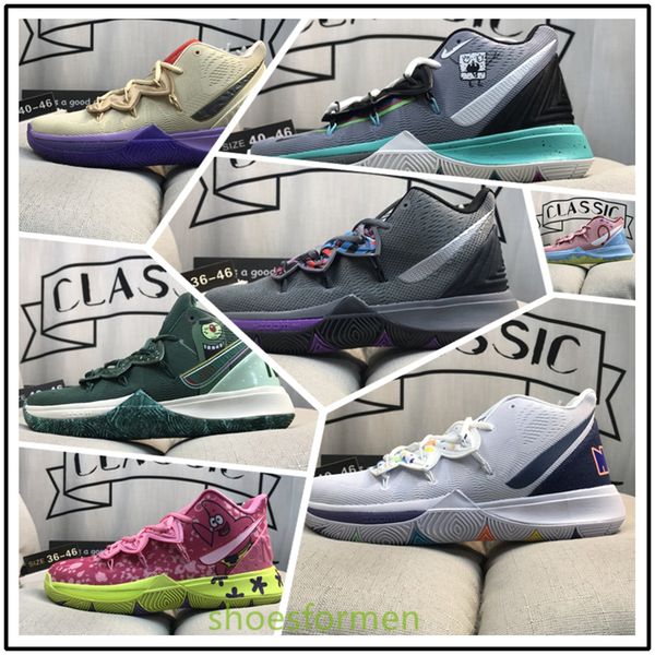 nky05a men women basketball shoes 20th anniversary sponge kyrie 5 ep 5 generation outdoor training sneakers size36-46
nky05a men women basketball shoes 20th anniversary sponge kyrie 5 ep 5 generation outdoor training sneakers size36-46