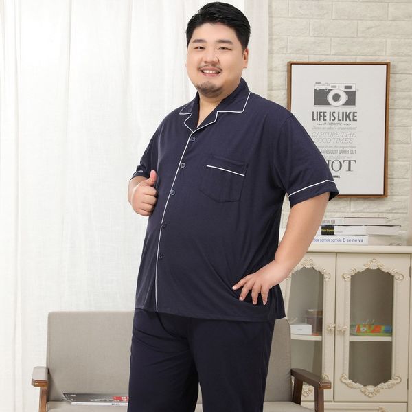 men's sleepwear 2021 cotton pajamas set plus large short sleeve trousers male pajama fat 4xl 5xl suit homewear, Black;brown
men's sleepwear 2021 cotton pajamas set plus large short sleeve trousers male pajama fat 4xl 5xl suit homewear, Black;brown