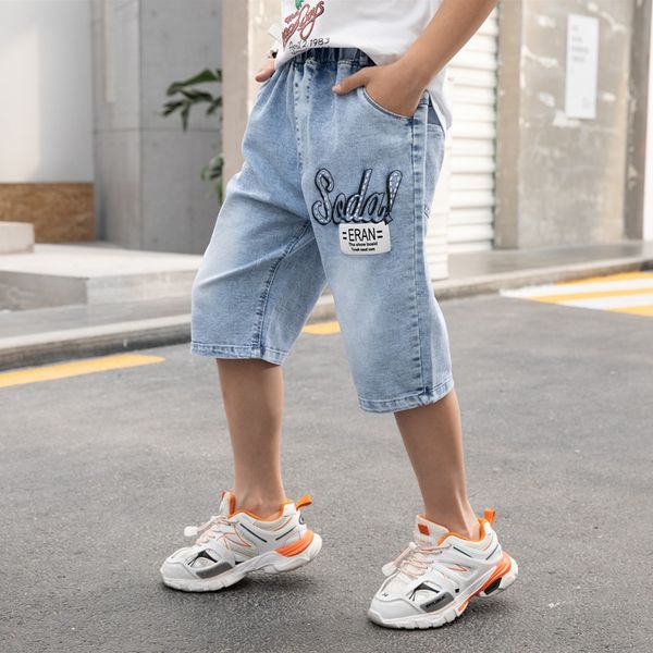 xyhbc boys' jeans summer thin medium large children's five-point pants korean jeans and and fashion shorts boys' fashionable, Blue
xyhbc boys' jeans summer thin medium large children's five-point pants korean jeans and and fashion shorts boys' fashionable, Blue