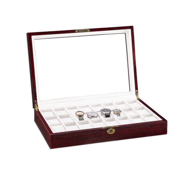 24-slot wooden case watch display cabinet glass gyro jewelry storage box gift watch box jewelry box storage display boxs wooden boxs
24-slot wooden case watch display cabinet glass gyro jewelry storage box gift watch box jewelry box storage display boxs wooden boxs