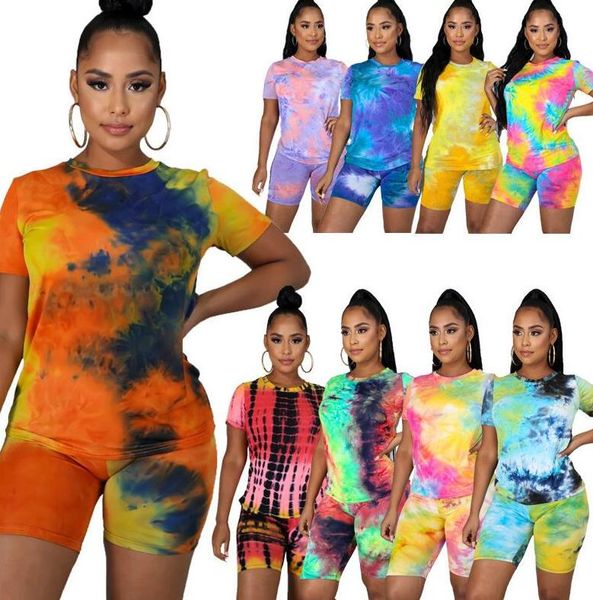 plus size women tracksuit designer color tie dye pullovers t-shirt shorts pants sportwear casual outfits two-piece sport suit clothing cz720, Gray
plus size women tracksuit designer color tie dye pullovers t-shirt shorts pants sportwear casual outfits two-piece sport suit clothing cz720, Gray