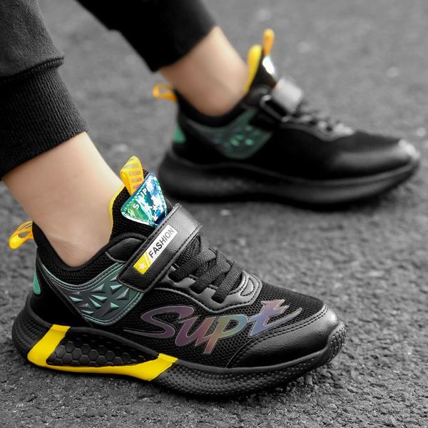 boys' sports autumn 2020 children's breathable mesh boys' tennis primary sports basketball shoes school students' basket, Black
boys' sports autumn 2020 children's breathable mesh boys' tennis primary sports basketball shoes school students' basket, Black